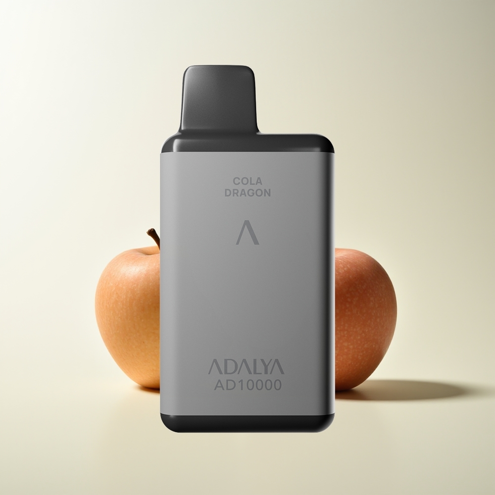 Serbia Wholesale Adalya AD 10000 Puffs Dve Jabuke Space Gray USB-C 14 ml 2%