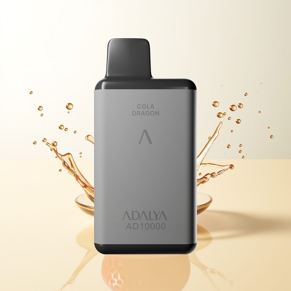 Serbia Wholesale Adalya AD 10000 Puffs Jagoda Splash Space Gray PC Sandblasted Rubber Paint Plava Svetlost Aluminijum Cev