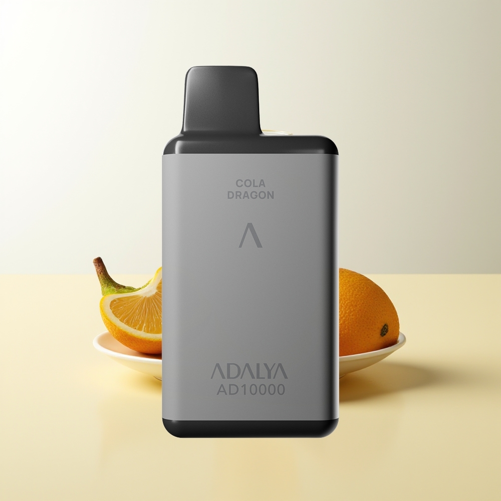 Serbia Wholesale Adalya AD 10000 Pufova Disposalne Vejp Kolski Zmaj Siva Svemirska Boja 14 ml USB-C Punjenje