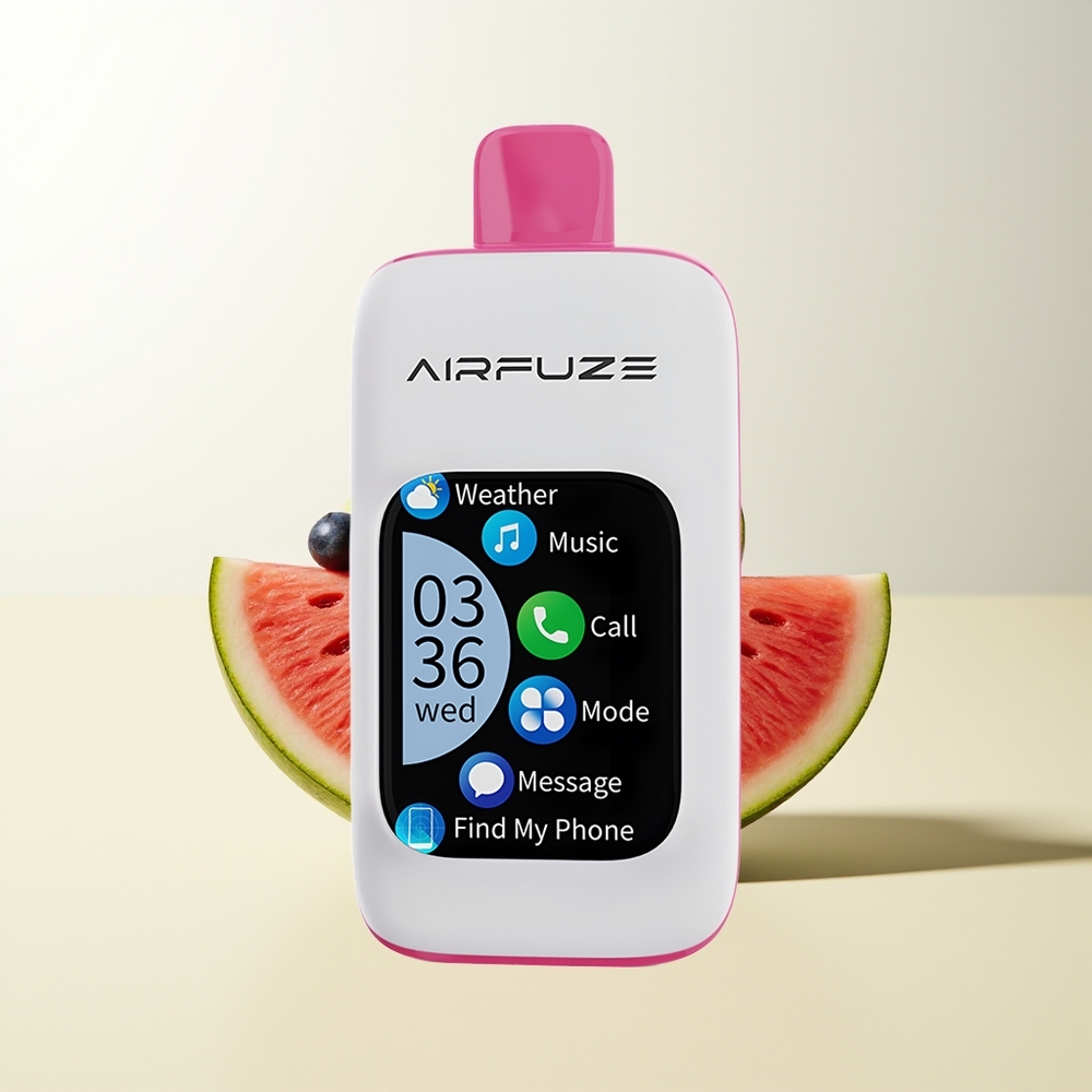 Serbia Wholesale AirFuze Smart 30000 Puffs Borovnica Lubenica Touch Screen Type-C 900mAh