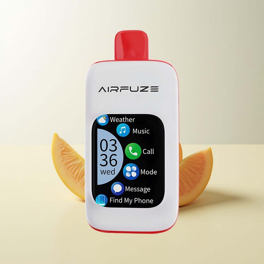 Serbia Wholesale AirFuze Smart 30000 Pufova Dispozabil Vape Trojna Jabuka 900mAh Type-C 5% Nikotina