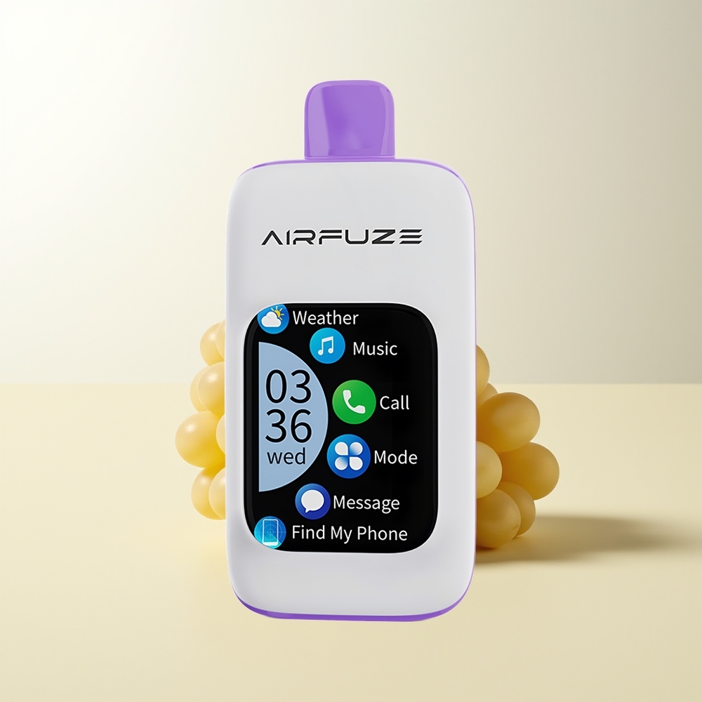 Serbia Wholesale AirFuze Smart 30000 Pufova Grožđe Eksplozija 900mAh Type-C TFT