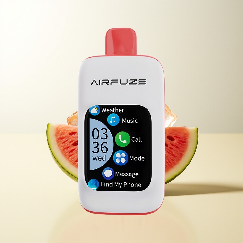 Serbia Wholesale AirFuze Smart 30000 Pufova Lubenica Led TFT ekran Type-C punjenje 900mAh baterija