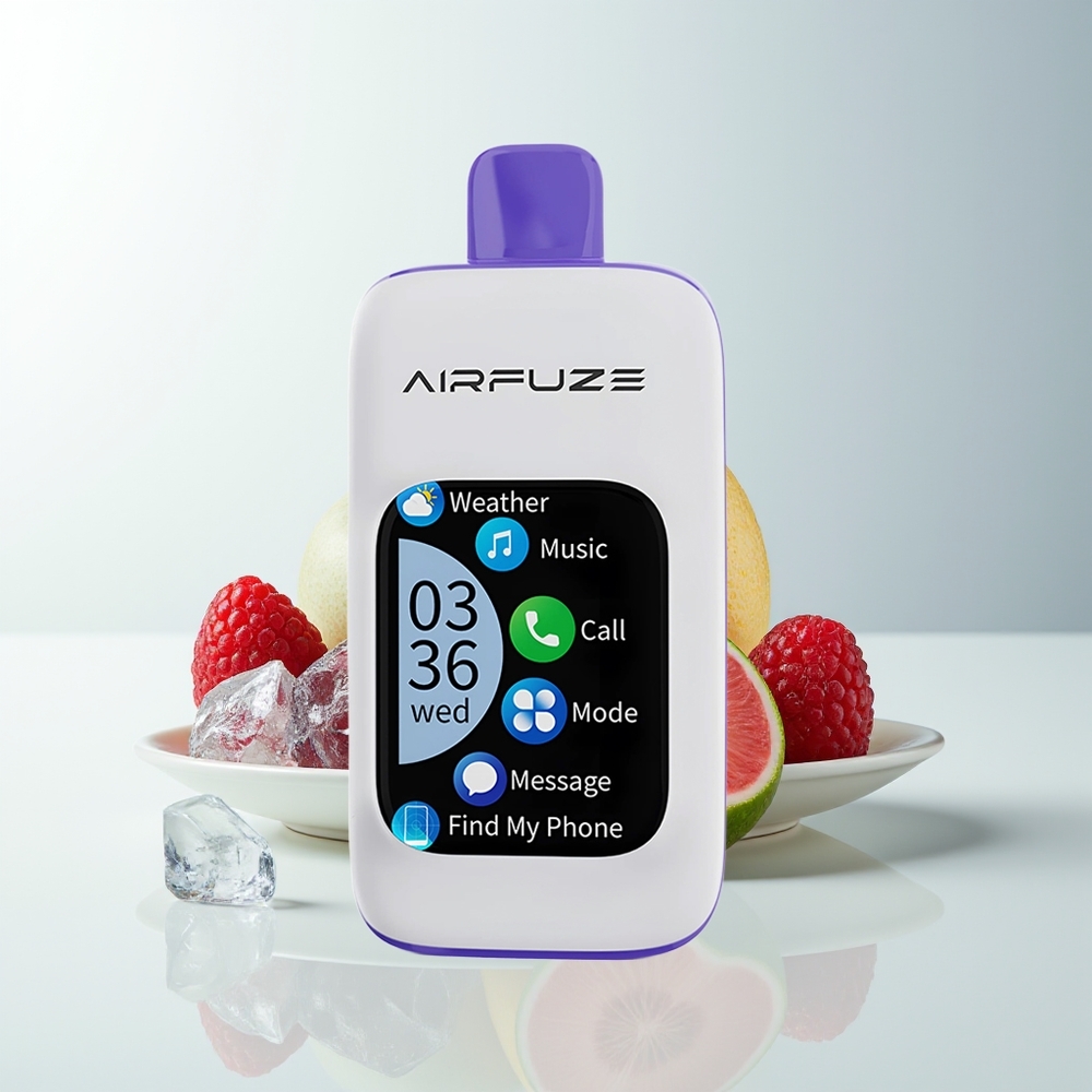 Serbia Wholesale AirFuze Smart Pro 40000 Puffs Plava Malina Led
