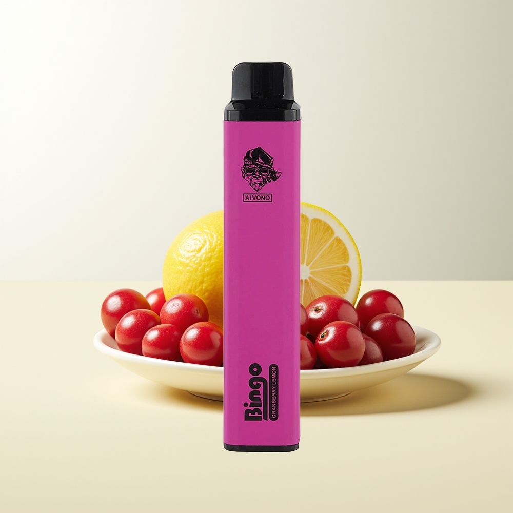 Serbia Wholesale Aivono AIM BINGO 4000 Pufova Dispozabil Vape Brusnica Limun 1000mAh 10mL