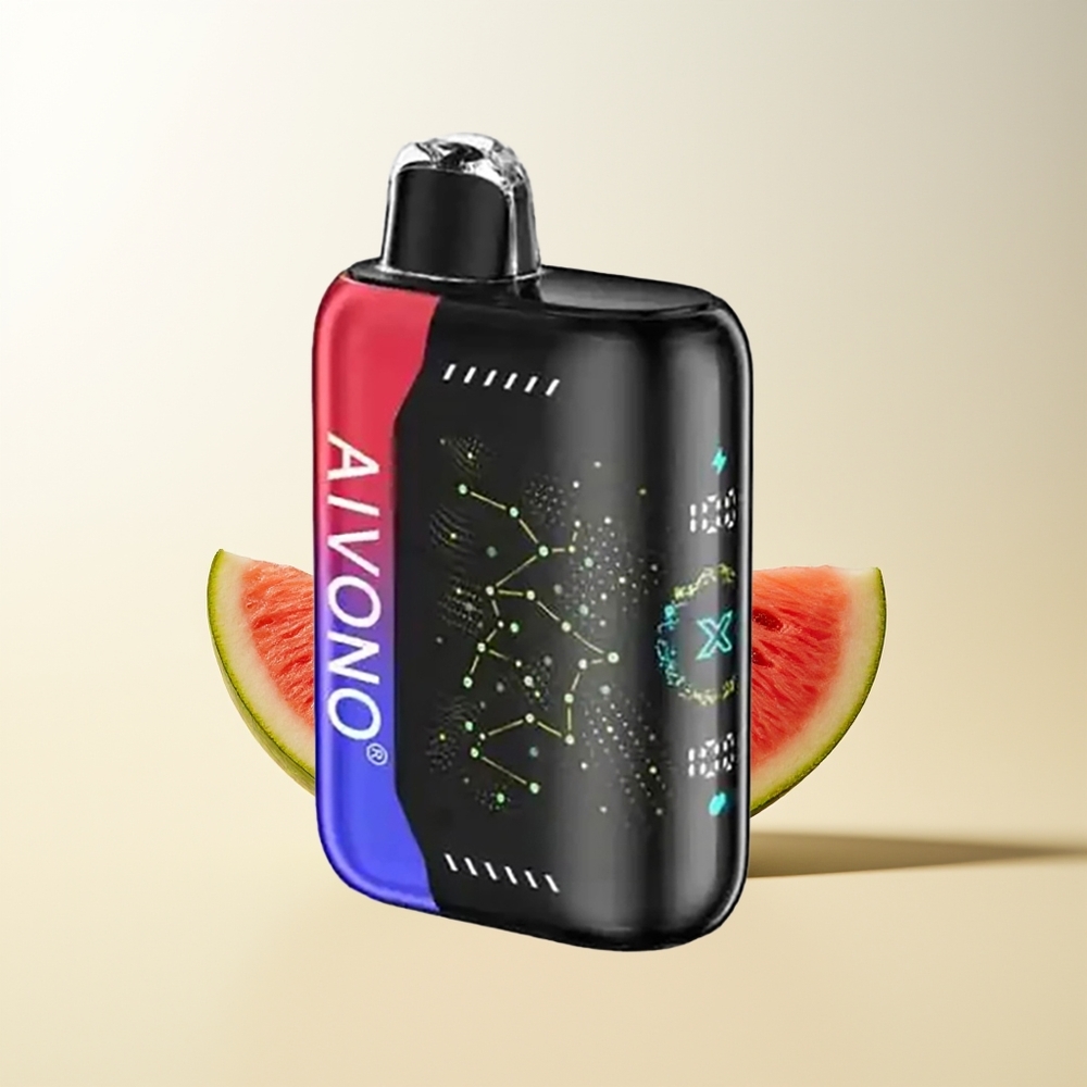 Serbia Wholesale Aivono Aim Boom 25000 Puffs Ledena Lubenica Trešnja 28ml 650mAh Type-C Mesh Coil 90g