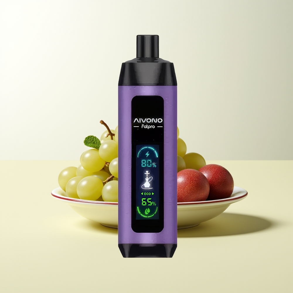 Serbia Wholesale Aivono Aim Fatpro 22000 Puffs Grozdana Mentol Dual Modes 0.6 ohm Mesh Coil 28ml E-liquid 600mah Rechargeable