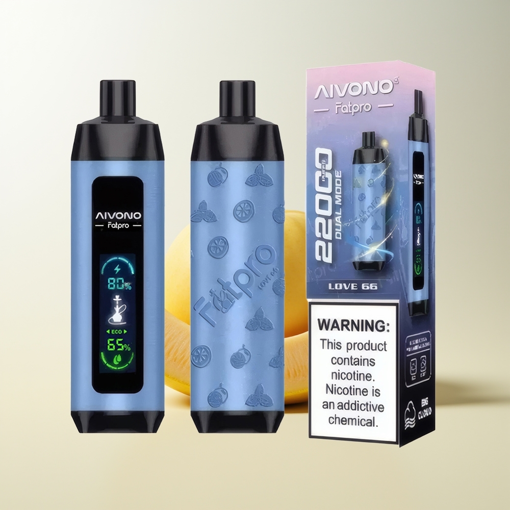 Serbia Wholesale Aivono Aim Fatpro 22000 Puffs Ljubav 66 28ml E-tečnost 10 Aroma 600mAh Punjiva 0.6 ohm Mesh Zavojnica