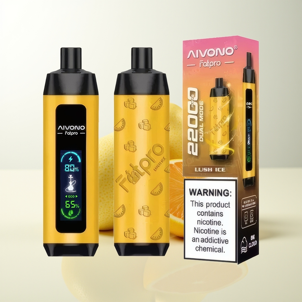 Serbia Wholesale Aivono Aim Fatpro 22000 Pusti Luks Led Kombinacija 28ml 600mAh 0.6 ohm Mrežasti Kalem Dual Modi