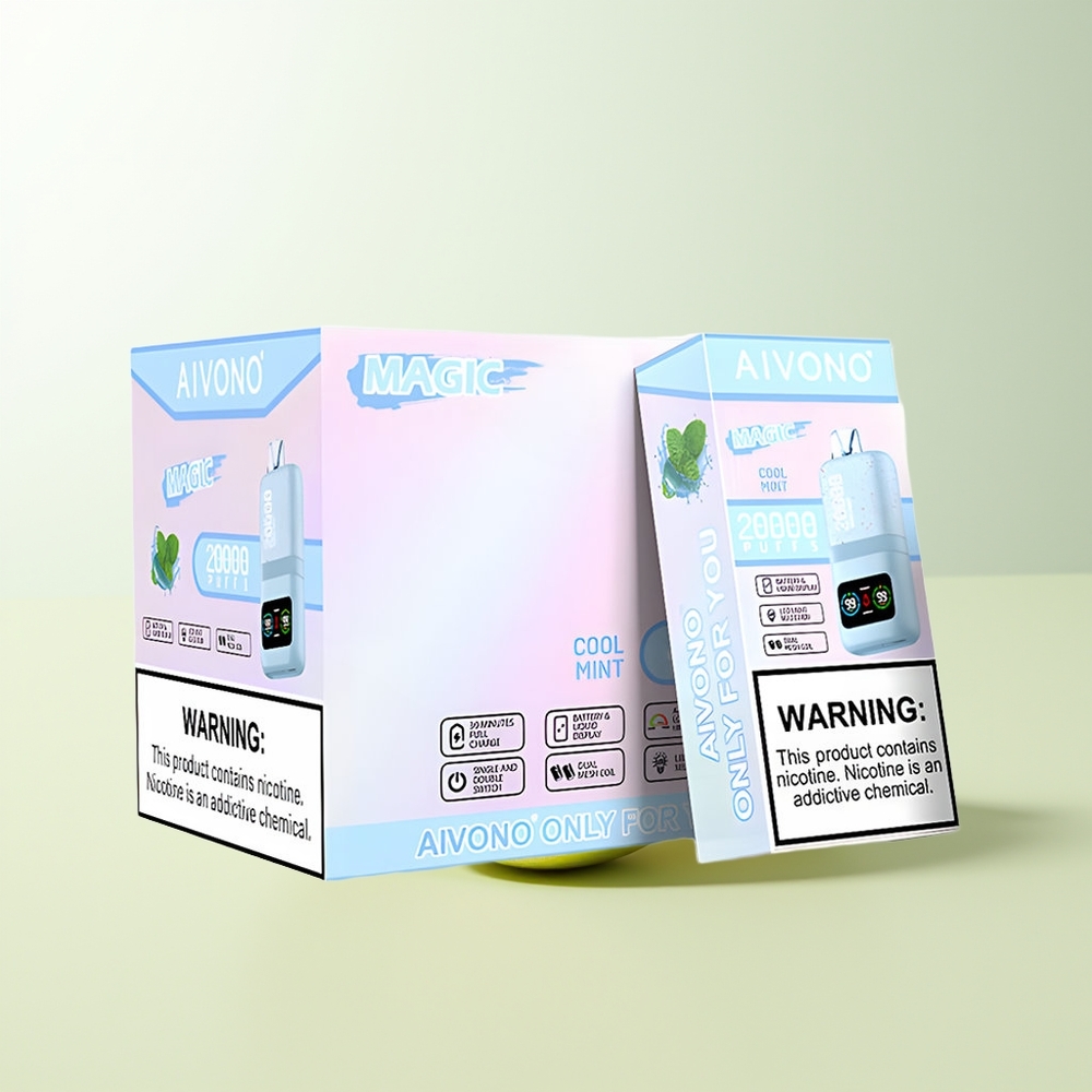 Serbia Wholesale Aivono Aim Magic 20000 Puffs Dual Mesh Cool Mint (Hladna Metvica) Type-C Rechargeable