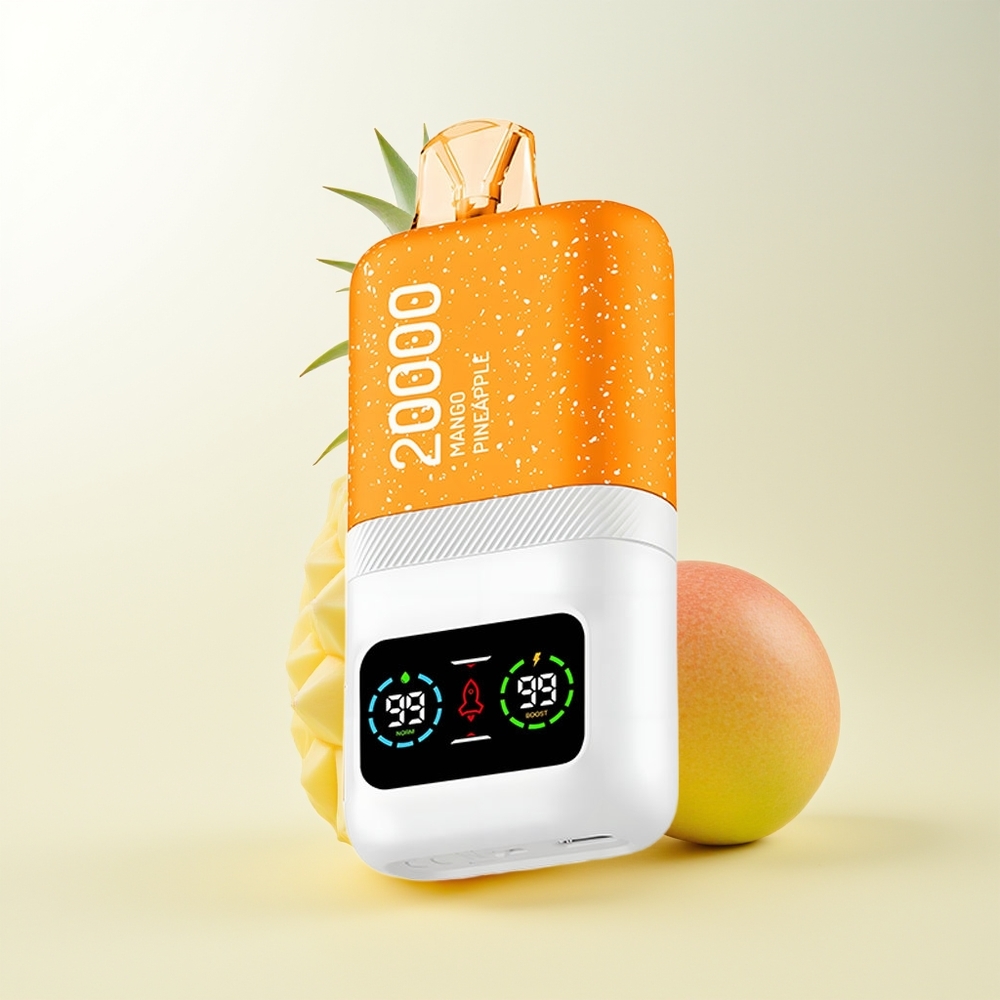 Serbia Wholesale Aivono Aim Magic 20000 Puffs Mango Ananas Dual Mesh Coils LCD Type-C 600mAh