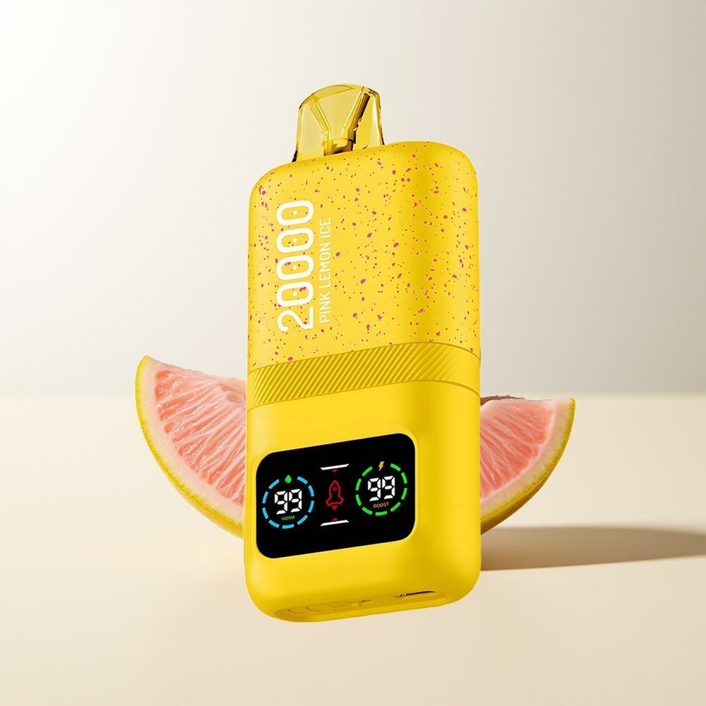 Serbia Wholesale Aivono Aim Magic 20000 Puffs Roze Limeta Led Kombinacija Dual Mesh Coils LCD Display Type-C Punjenje 600mAh Baterija
