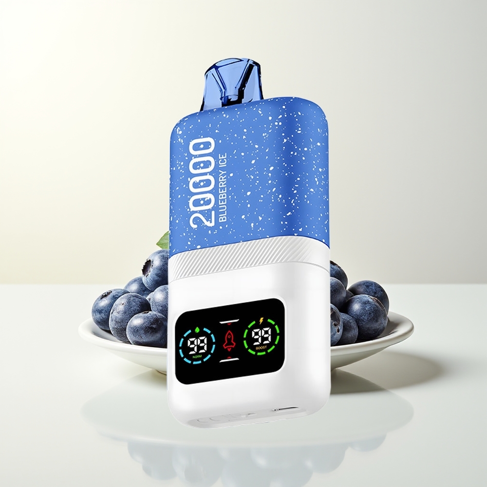 Serbia Wholesale Aivono Aim Magic 20000 Pufova Borovnica Led 0% 5% Nikotina Dual Mesh Coils LCD Type-C 600mAh