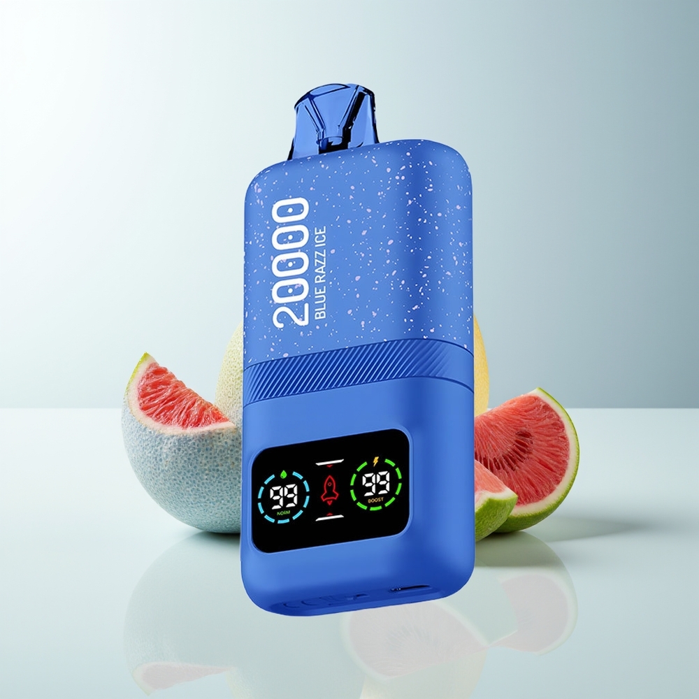 Serbia Wholesale Aivono Aim Magic 20000 Pufova Plavi Malina Led 0% 2% 3% 5% Nikotin Dual Mesh Coils LCD Type-C 600mAh
