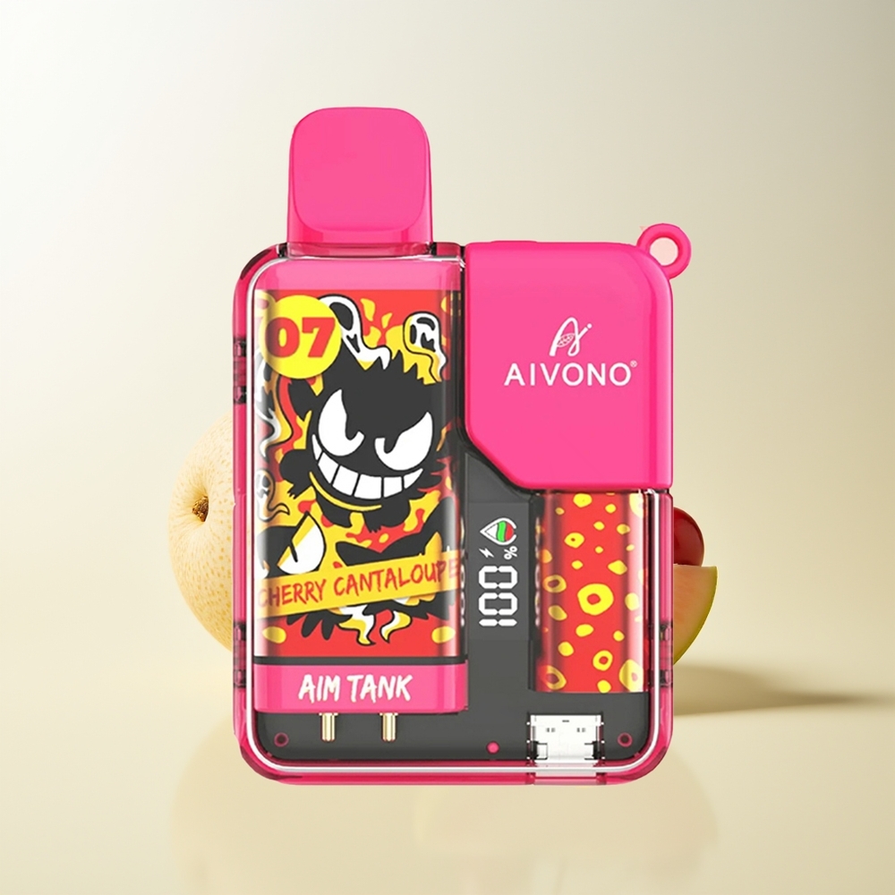 Serbia Wholesale Aivono Aim Tank 9500 Puffs Trešnja Dinja 18ml 650mAh LCD 1.2ohm Mesh