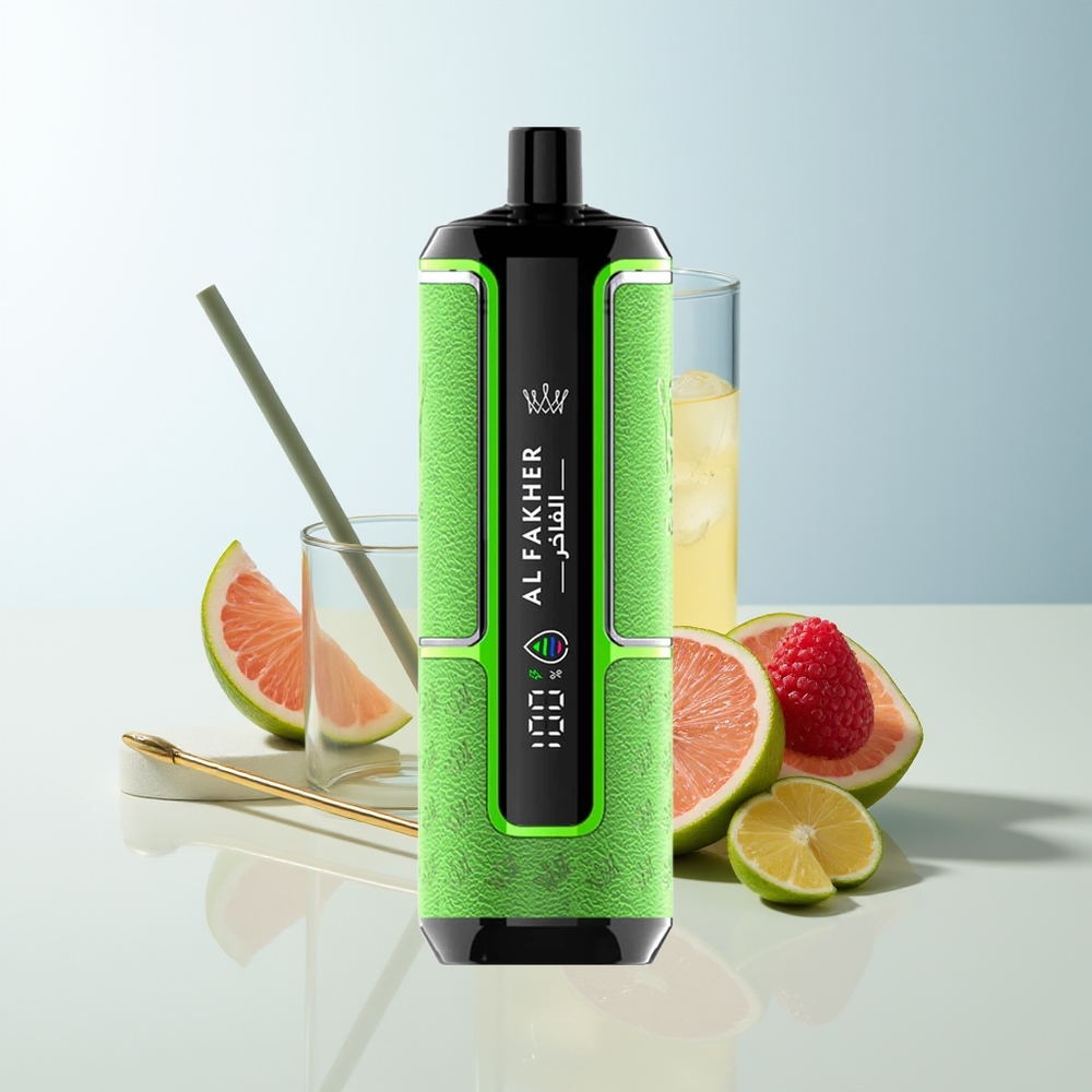 Serbia Wholesale Al Fakher Crown Bar 15K Плава Малина Лимунада Hypermax Kit 6mg 22ml 600mAh Type-C DTL