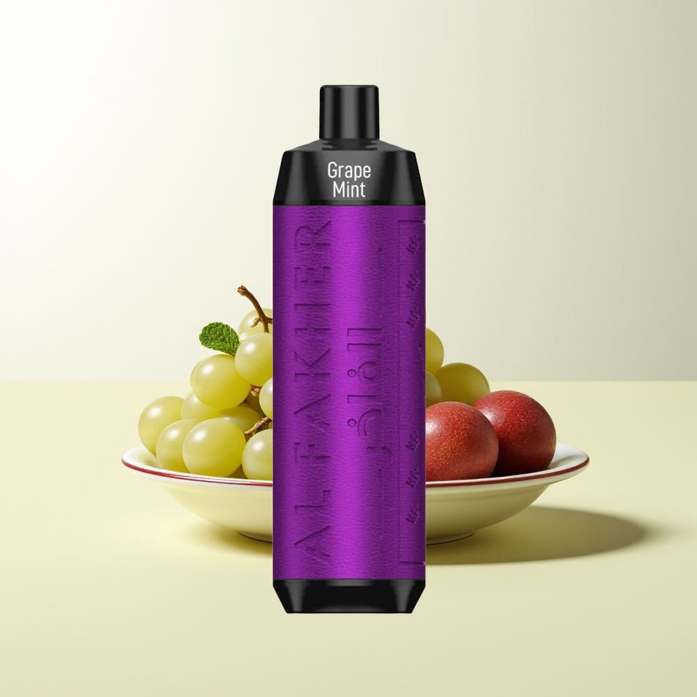 Serbia Wholesale Al Fakher Crown Bar 8000 Crystal Jednokratna Vape Grozdje Mentol 600mah 18ml 5mg 0.6ohm USB-C