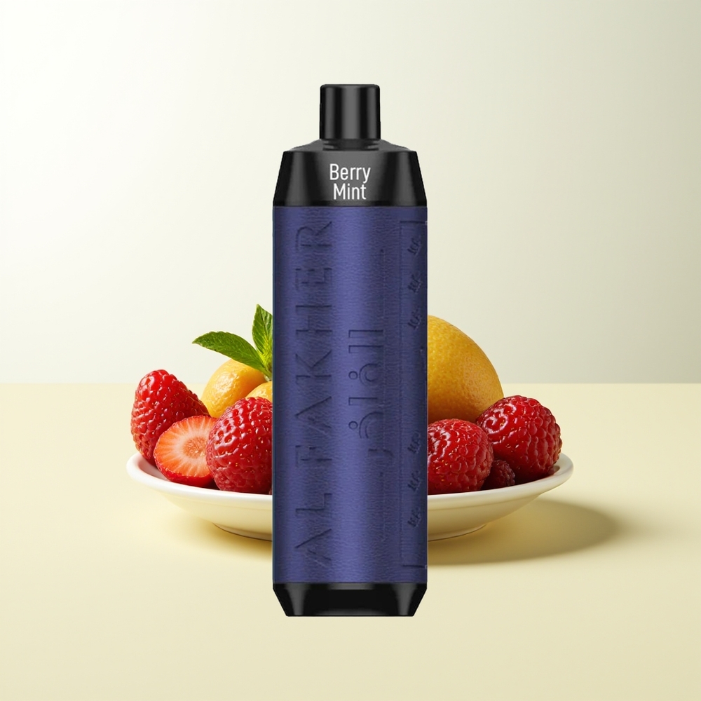 Serbia Wholesale Al Fakher Crown Bar 8000 Crystal Jednokratna Vape Jagoda Metvica 18ml 5mg USB Type-C 600mAh 0.6ohm