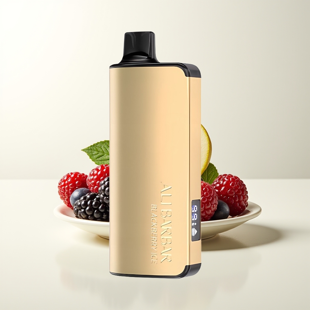 Serbia Wholesale Alibarbar Ingot 9000 Puffs 22ml 2350mah LED Display Боровница Лед