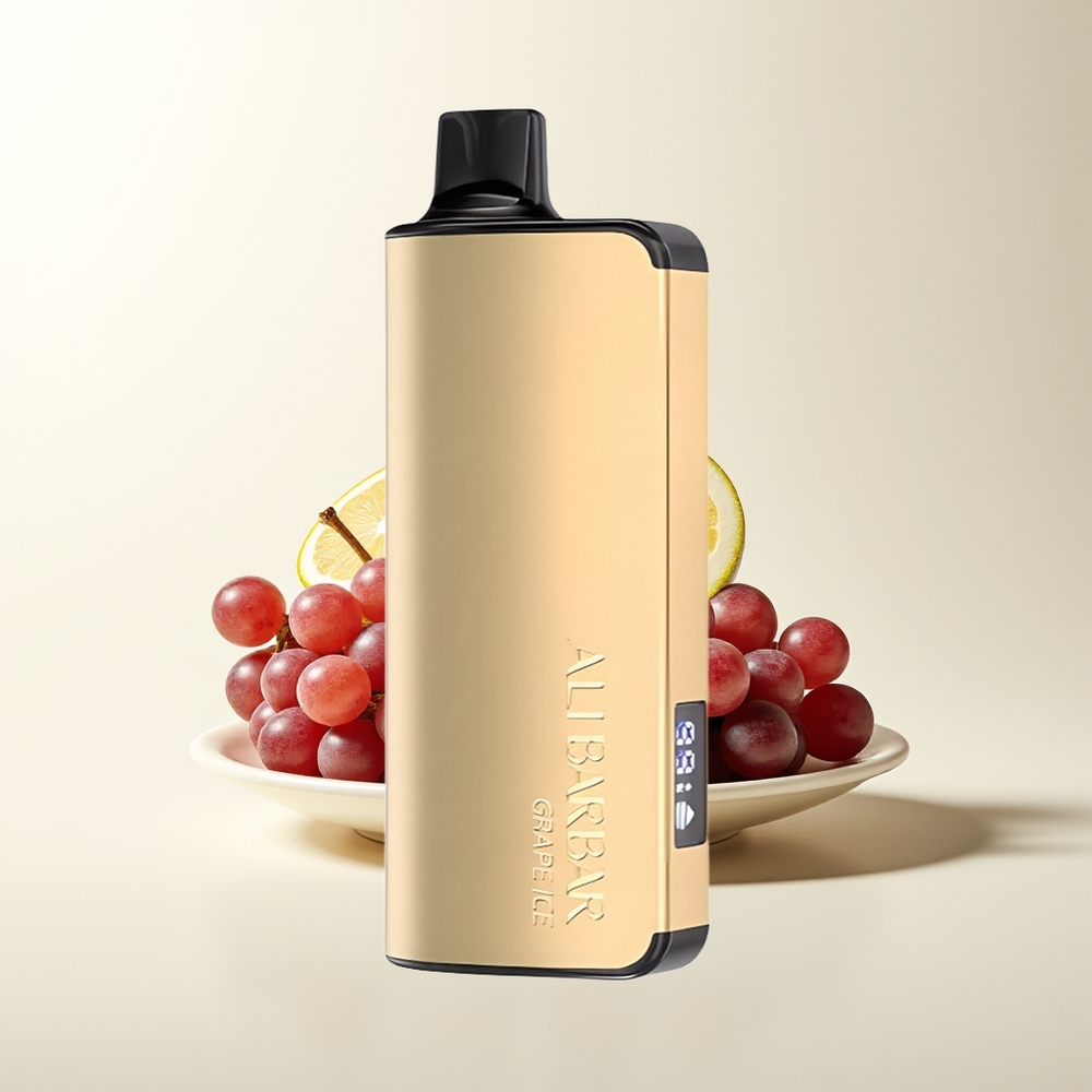 Serbia Wholesale Alibarbar Ingot 9000 Puffs Groždani Led 22ml 2350mah LED Display