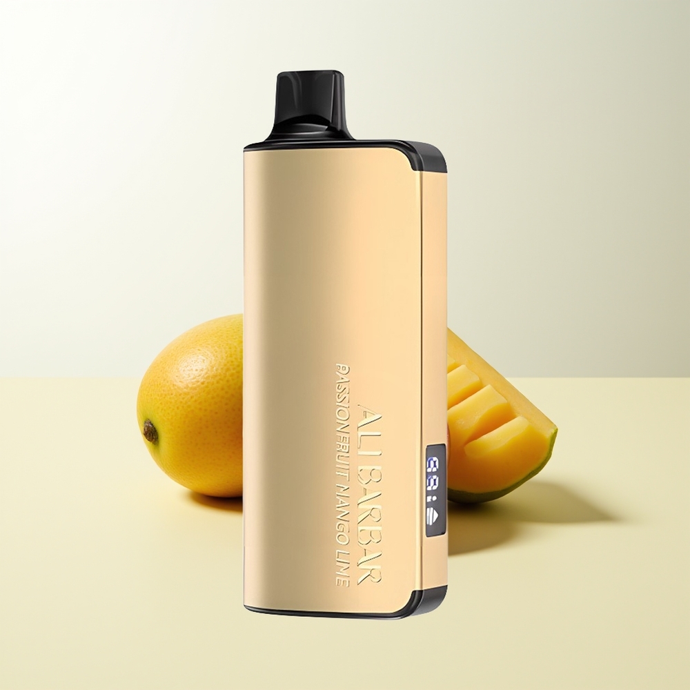 Serbia Wholesale Alibarbar Ingot 9000 Puffs Passionfruit Mango Limeta 22ml 2350mah LED Display