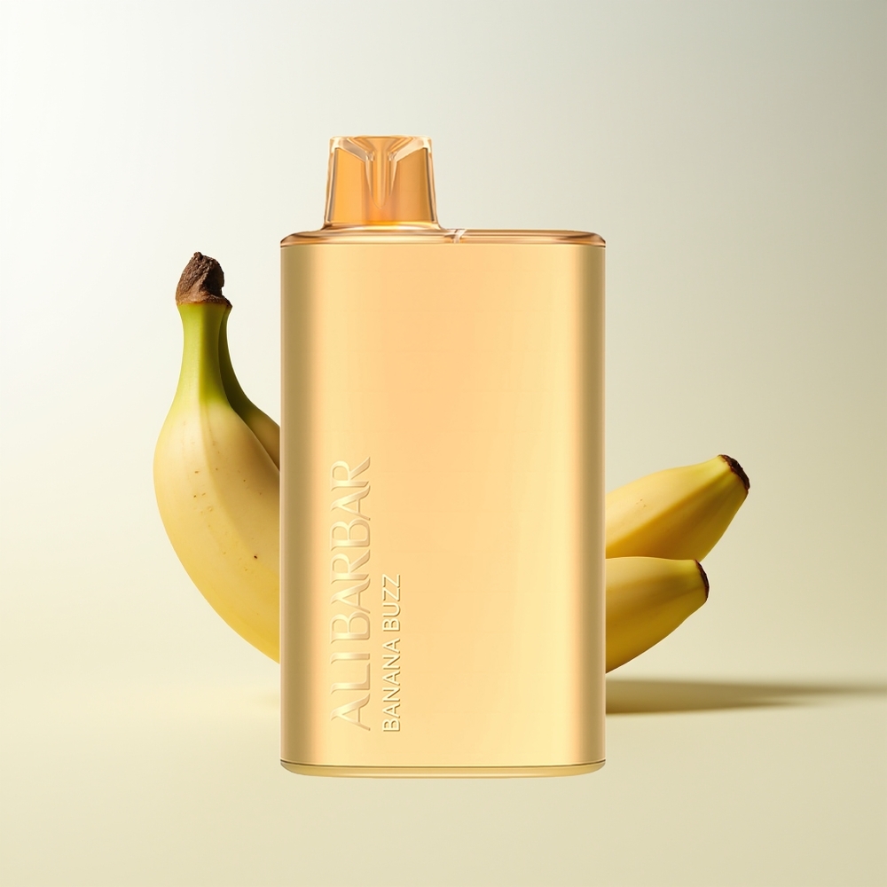 Serbia Wholesale Alibarbar Rich 8000 Puffs Banana Buzz 2000mAh 20ml 1.1Ω