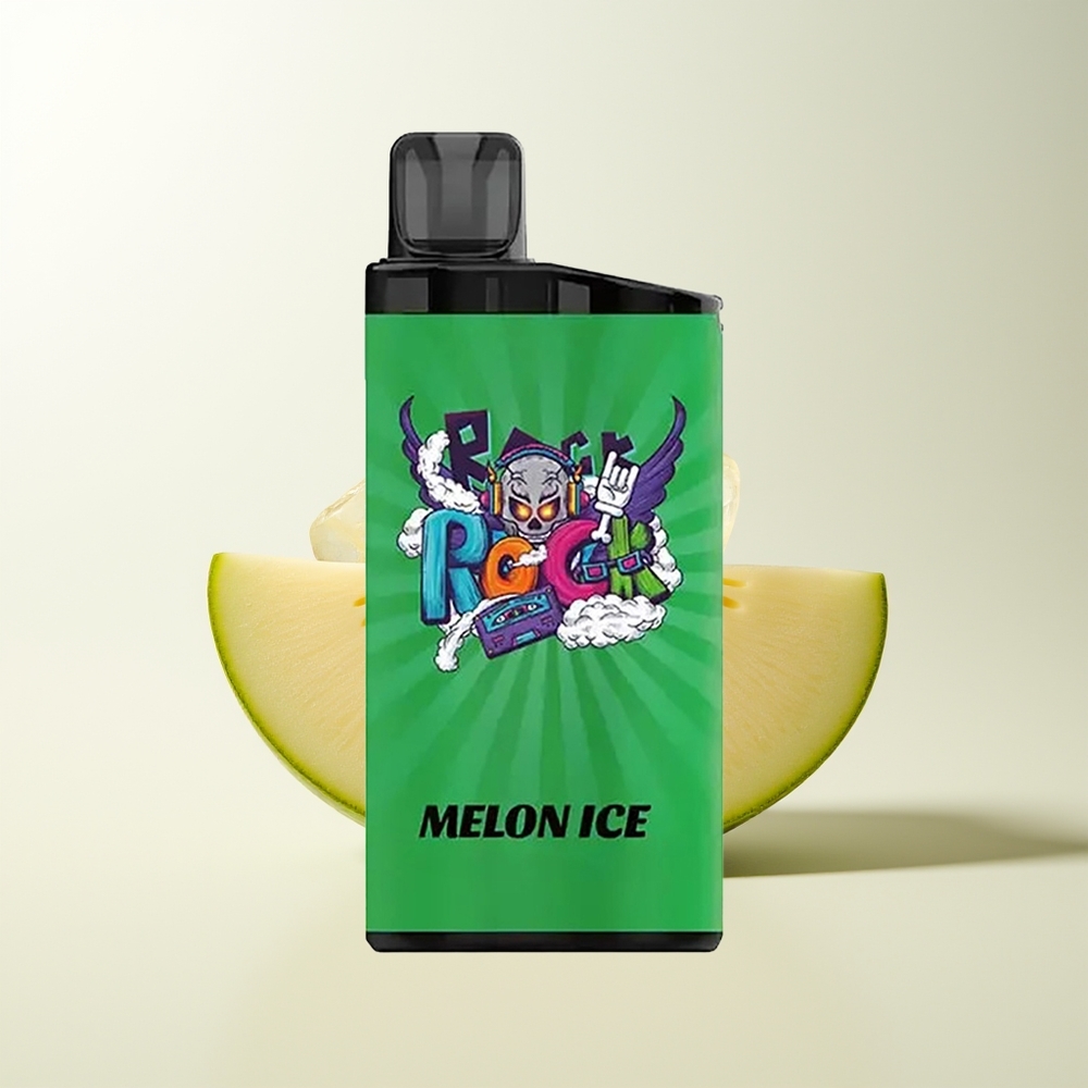 Serbia Wholesale IGET Bar 3500 Puffs Dinja Led (Melon Ice) 1.2 Ohm Mesh Coil 1400 mAh