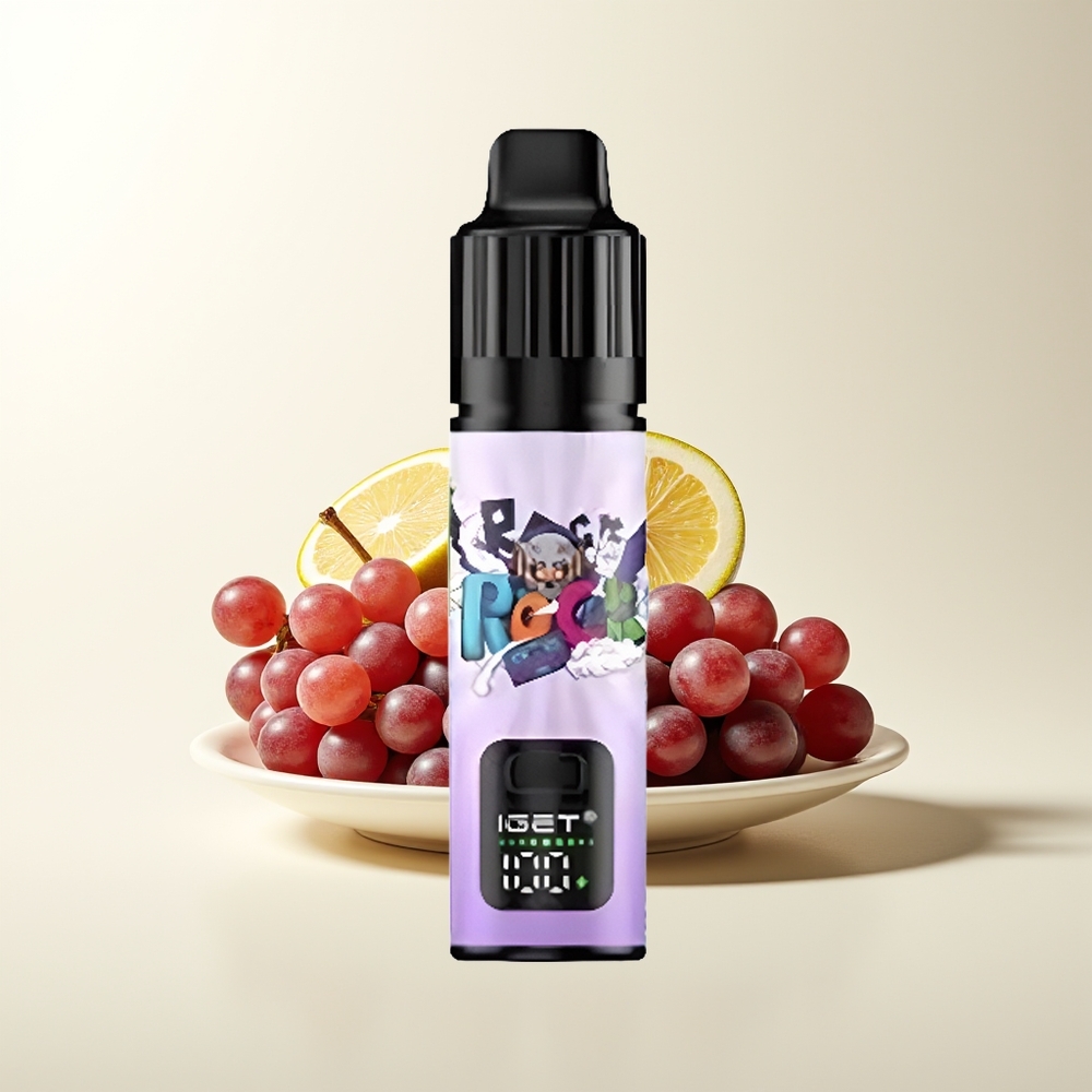 Serbia Wholesale IGET BAR PLUS S3 POD 10000 Pufova Grožđe Led 5% Nikotina 18ml 950mAh