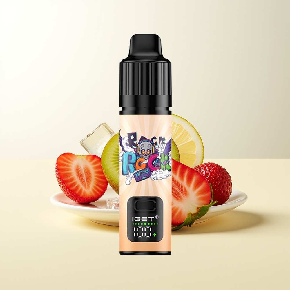 Serbia Wholesale IGET BAR PLUS S3 POD 10000 Pufova Jednokratna Vape Jagoda-Kivi Led 18ml 5% Nikotina 950mAh Baterija