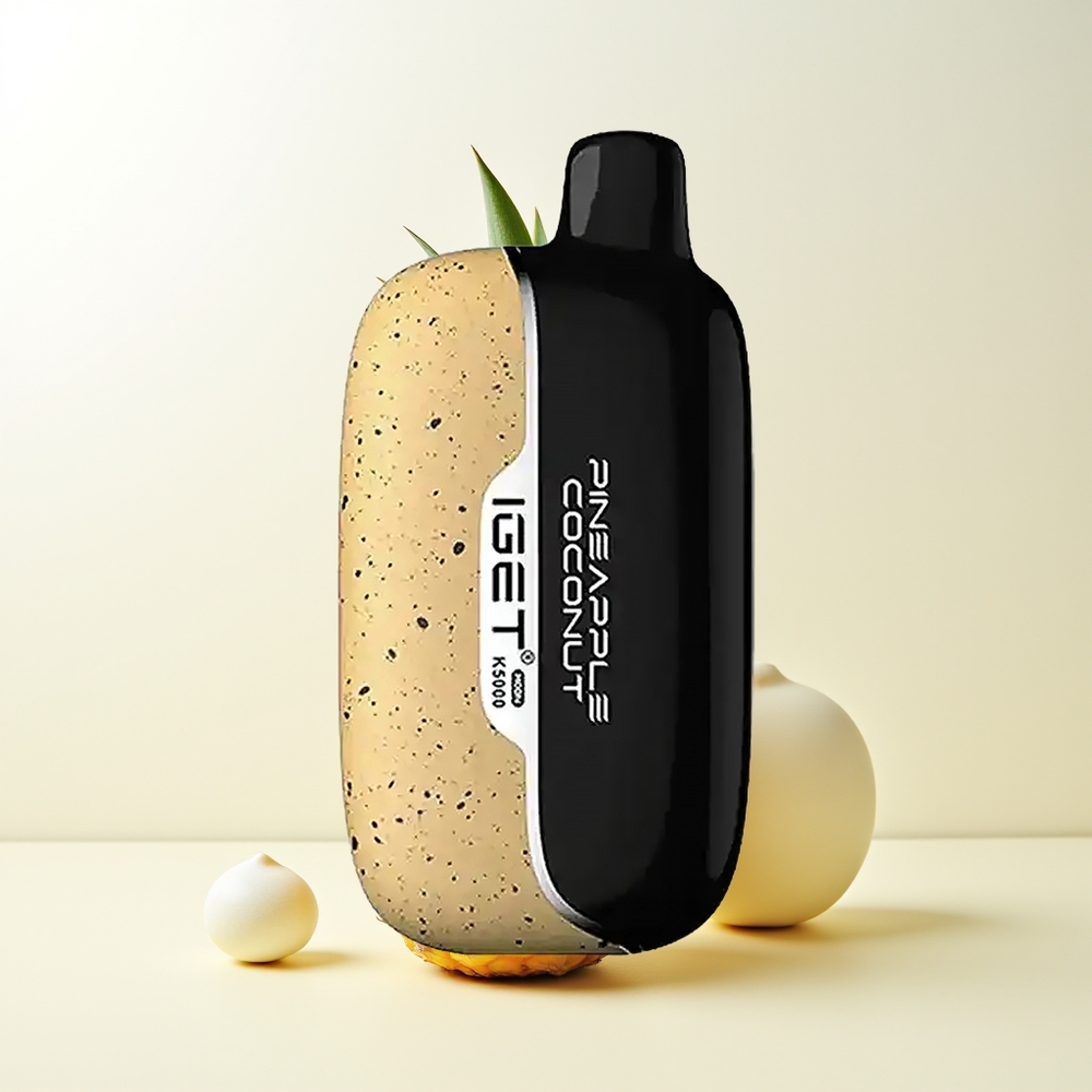 Serbia Wholesale IGET Moon K5000 5000 Puffs Ananas Kokos PC Mesh 1.35 Ohm
