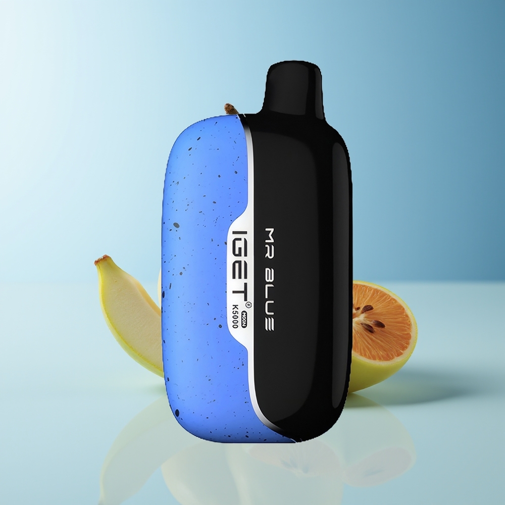 Serbia Wholesale IGET Moon K5000 5000 Puffs Mr Plavi PC Mesh 1.35 Ohm