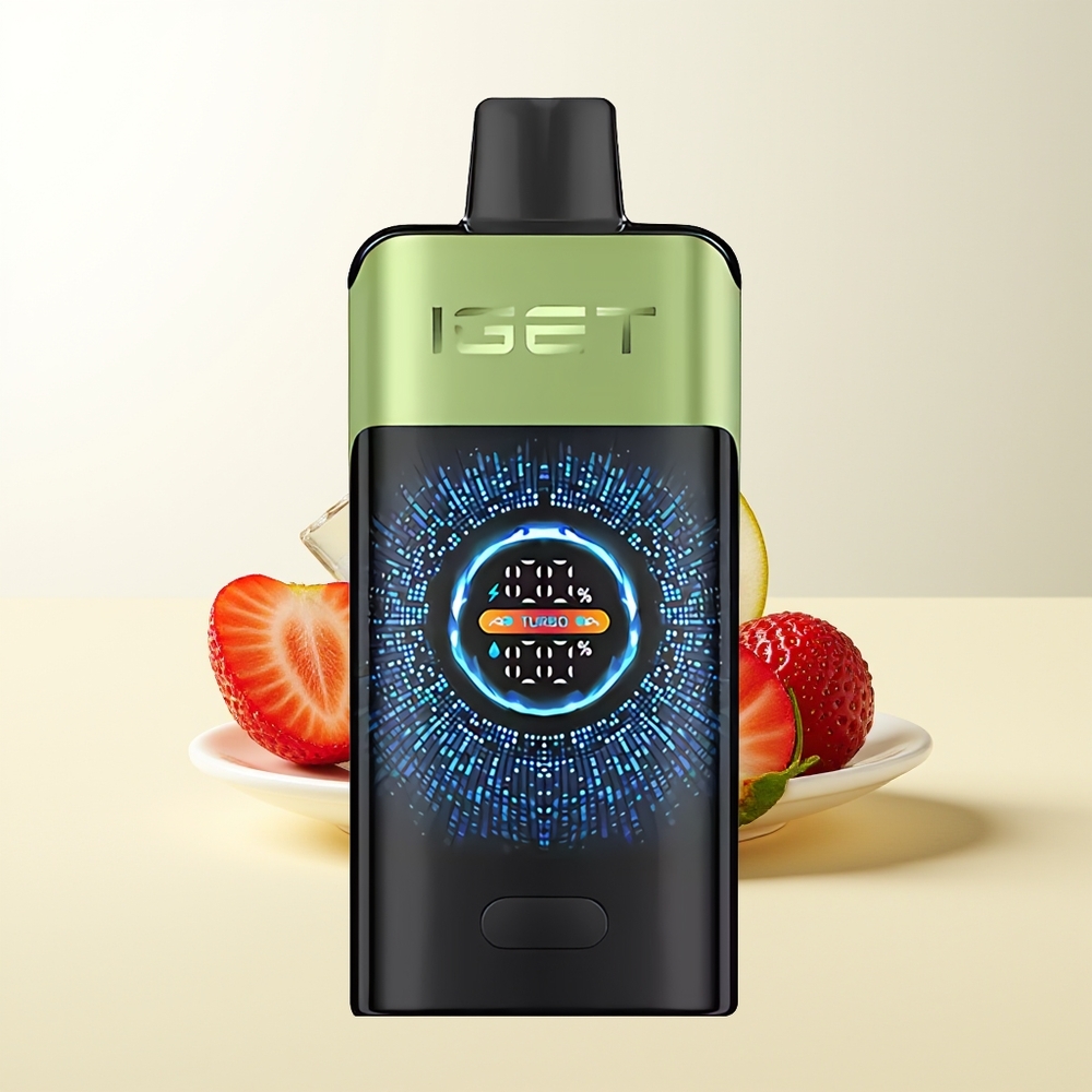 Serbia Wholesale IGET ONE 12000 Puffs Jagoda Kivi Led 2700 mAh Dual Mesh Coil