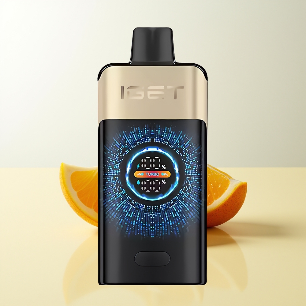 Serbia Wholesale IGET ONE 12000 Puffs Tropska Narandža Čudovište Dual Mesh Coil Large Curved Color Screen