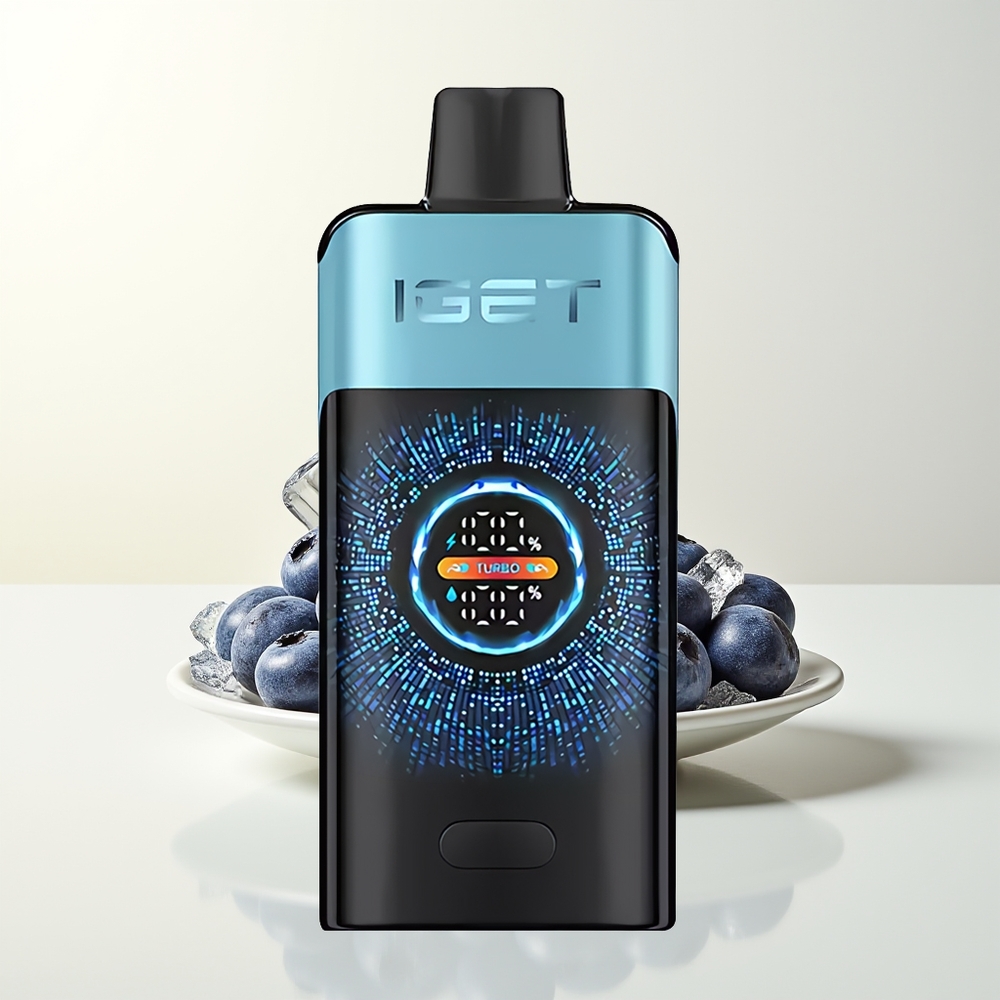 Serbia Wholesale IGET ONE 12000 Pufova Borovnica Led 2700 mAh Dual Mesh Coil
