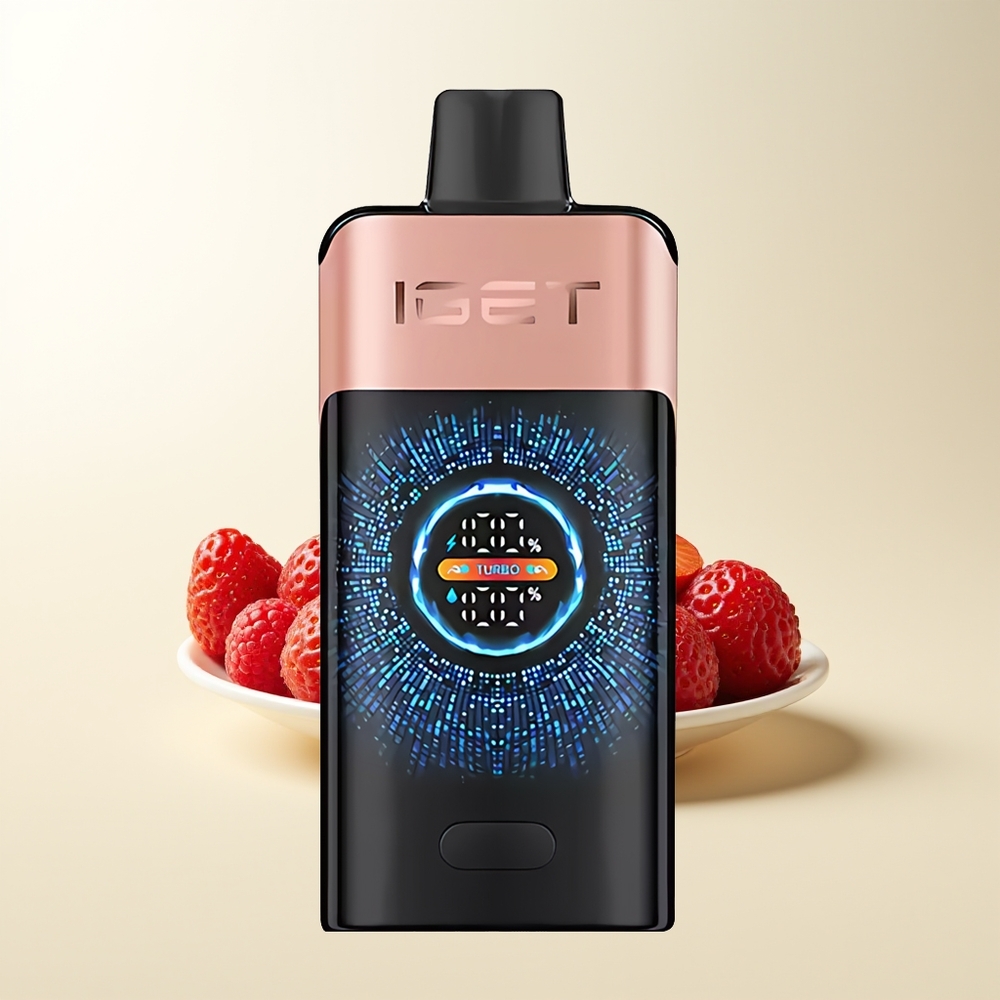Serbia Wholesale IGET ONE 12000 Pufova Jagoda Malina 2700 mAh Dual Mesh Coil Large Curved Color Screen