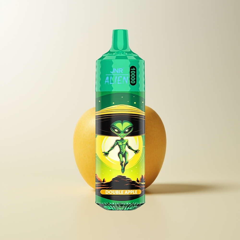 Serbia Wholesale JNR Alien 10000 Puffs Dvostruka Jabuka 850mAh 1.2 Ohm Mesh 20ml Type-C RGB