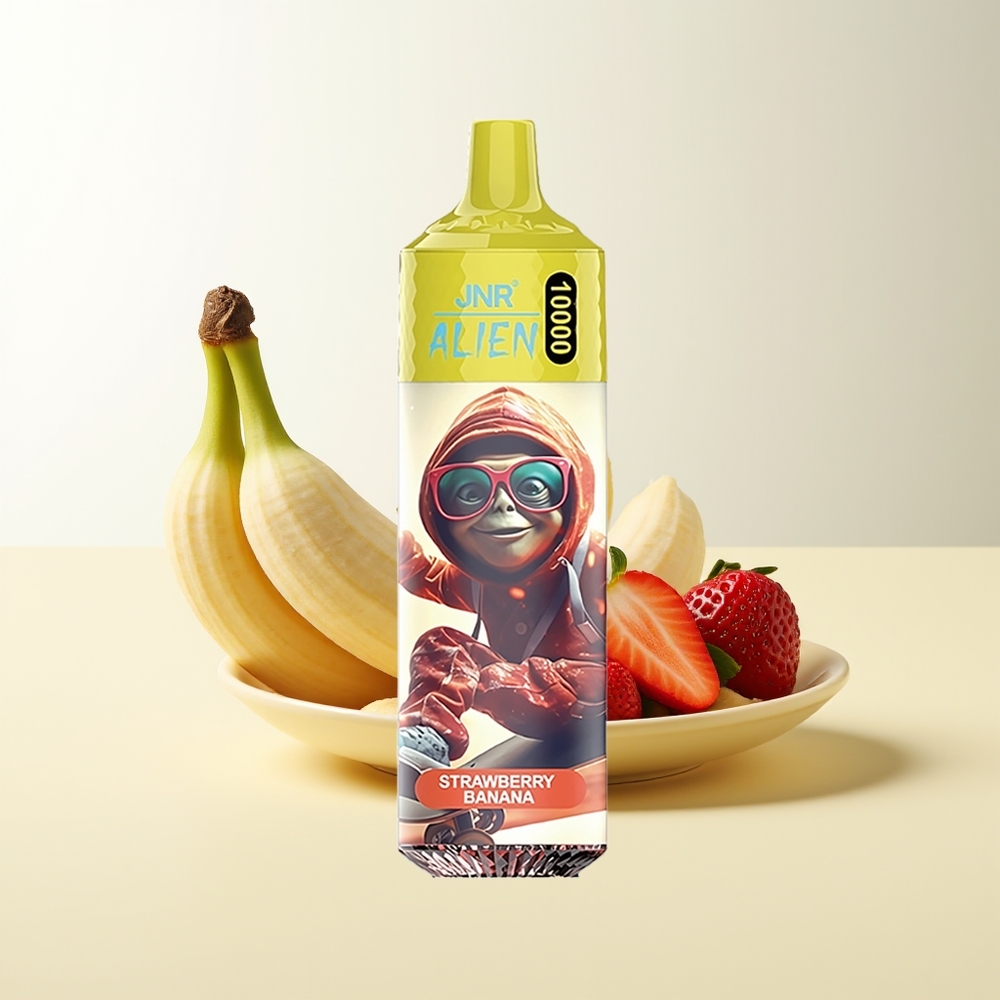 Serbia Wholesale JNR Alien 10000 Puffs Jagoda Banana 850mAh Type-C RGB LED