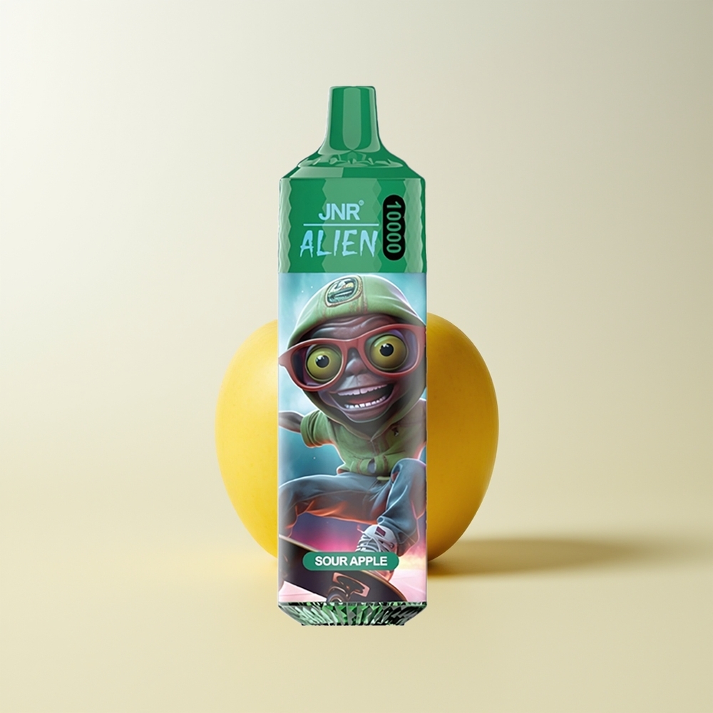 Serbia Wholesale JNR Alien 10000 Puffs Kisela Jabuka 850mAh 1.2 Ohm Mesh RGB