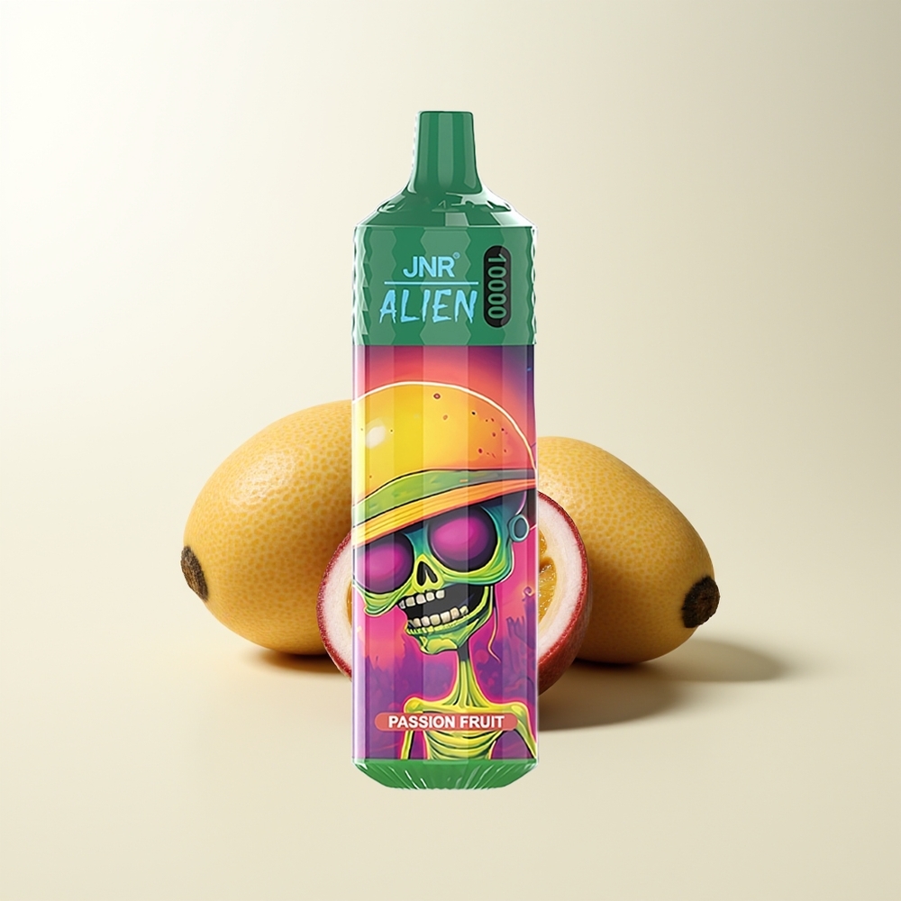 Serbia Wholesale JNR Alien 10000 Puffs Passion Fruit 850mAh 1.2 Ohm Mesh RGB