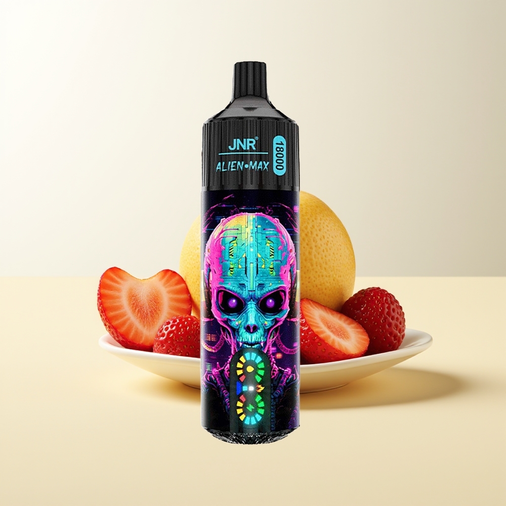 Serbia Wholesale JNR Alien Max 18000 Puffs Dual Mesh Dual Core 28ml Bubana Jagoda Tip-C Brzo Punjenje