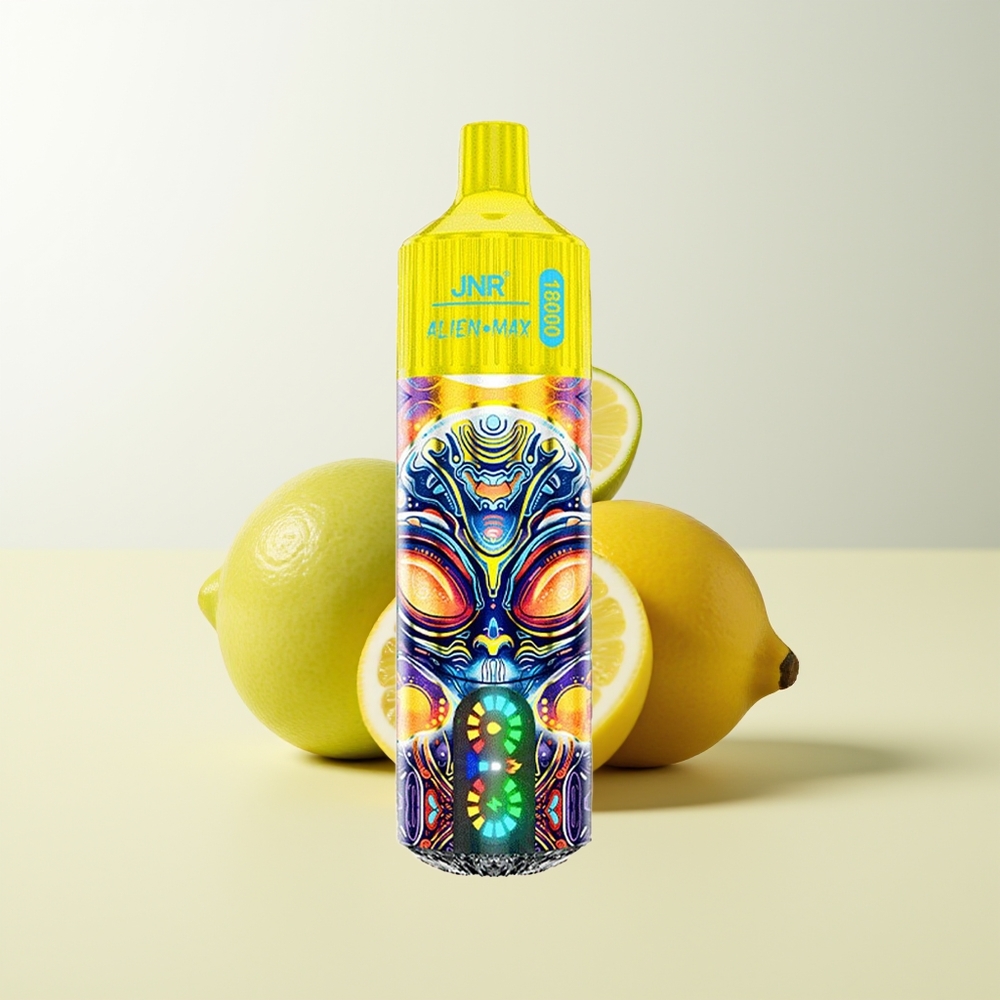 Serbia Wholesale JNR Alien Max 18000 Puffs Limun & Limeta Dvostruka Mreža & Dvostruko Jezgro Tip-C Brzo Punjenje