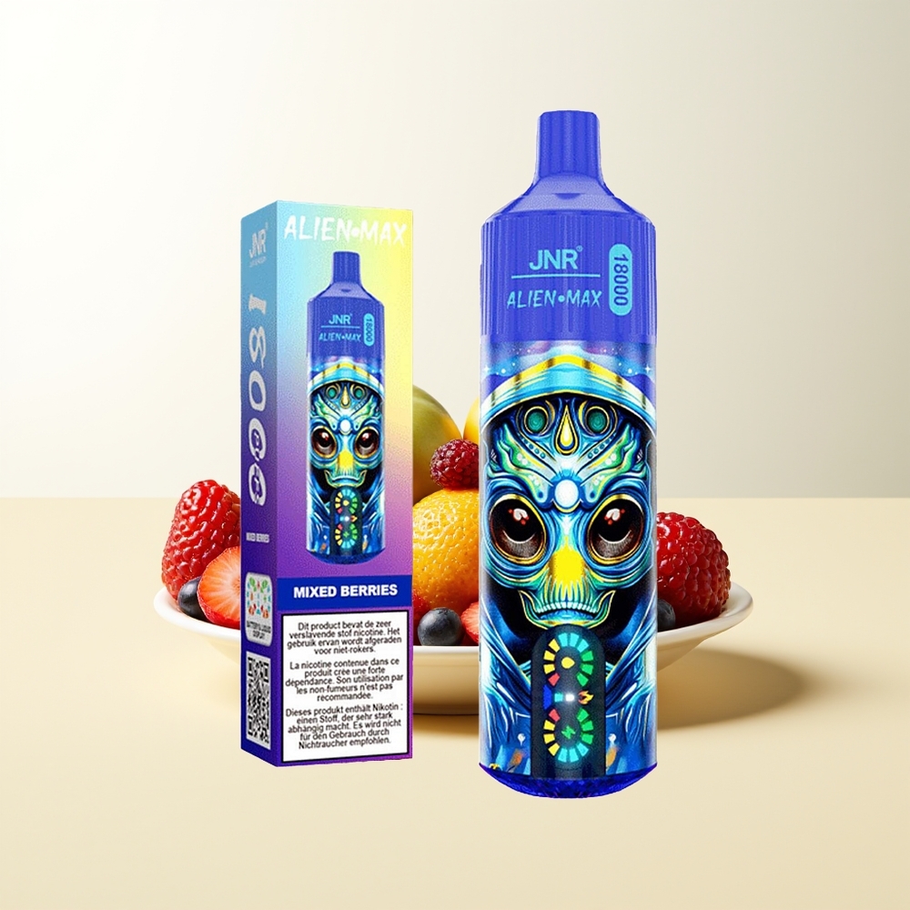 Serbia Wholesale JNR Alien Max 18000 Pufova Dual Mesh Coil & Dual Core Mešano Voće Tip-C Brzo Punjenje