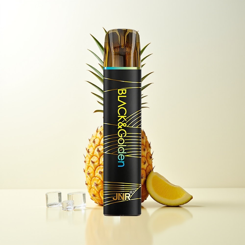 Serbia Wholesale JNR Black&Golden 800 Puffs Ananas Led 550mAh 2ml 2%