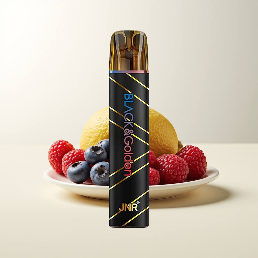 Serbia Wholesale JNR Black&Golden 800 Puffs Borovnica Kisela Malina 550mAh 2ml 2% TPD