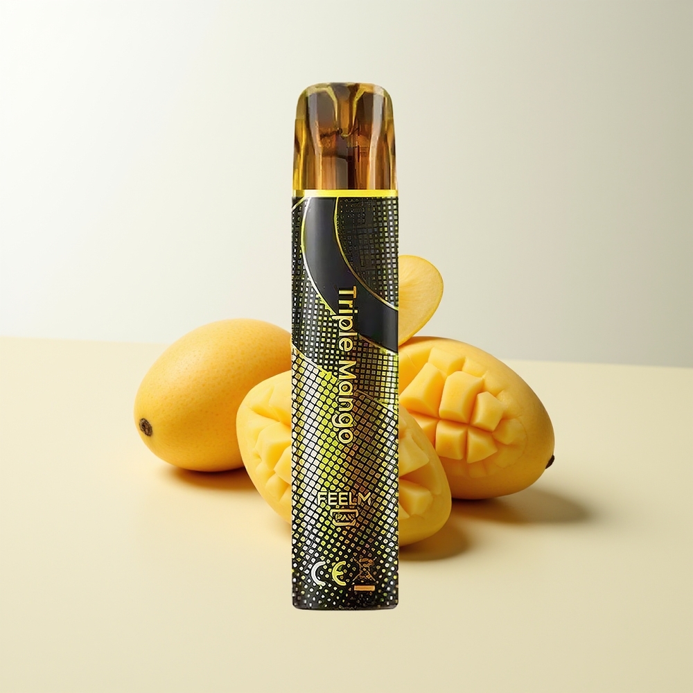 Serbia Wholesale JNR Black&Golden 800 Puffs Trostruki Mango 550mAh 2ml 2% Nikotina Bez Punjenja TPD
