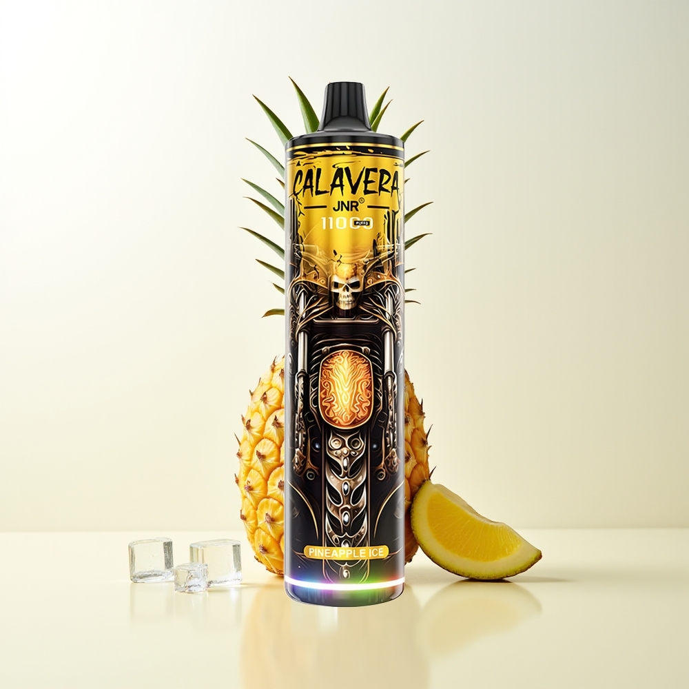 Serbia Wholesale JNR Calavera 11000 Puffs Ananas Led Tip-C punjenje 850mAh Baterija 21ml Tecnost 1.0ohm Mreza