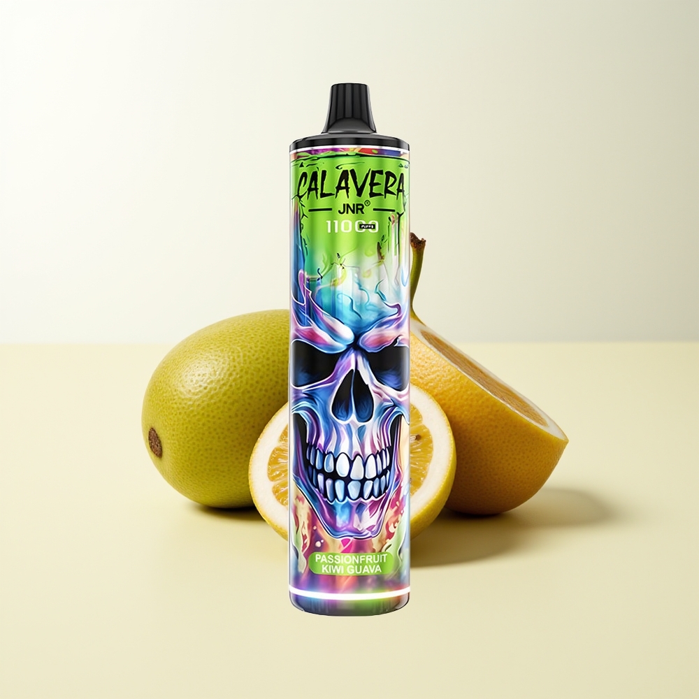 Serbia Wholesale JNR Calavera 11000 Puffs Pasiflora Kivi Guava 850mAh 21ml 1.0ohm Mesh Coil Type-C 0%2%5%