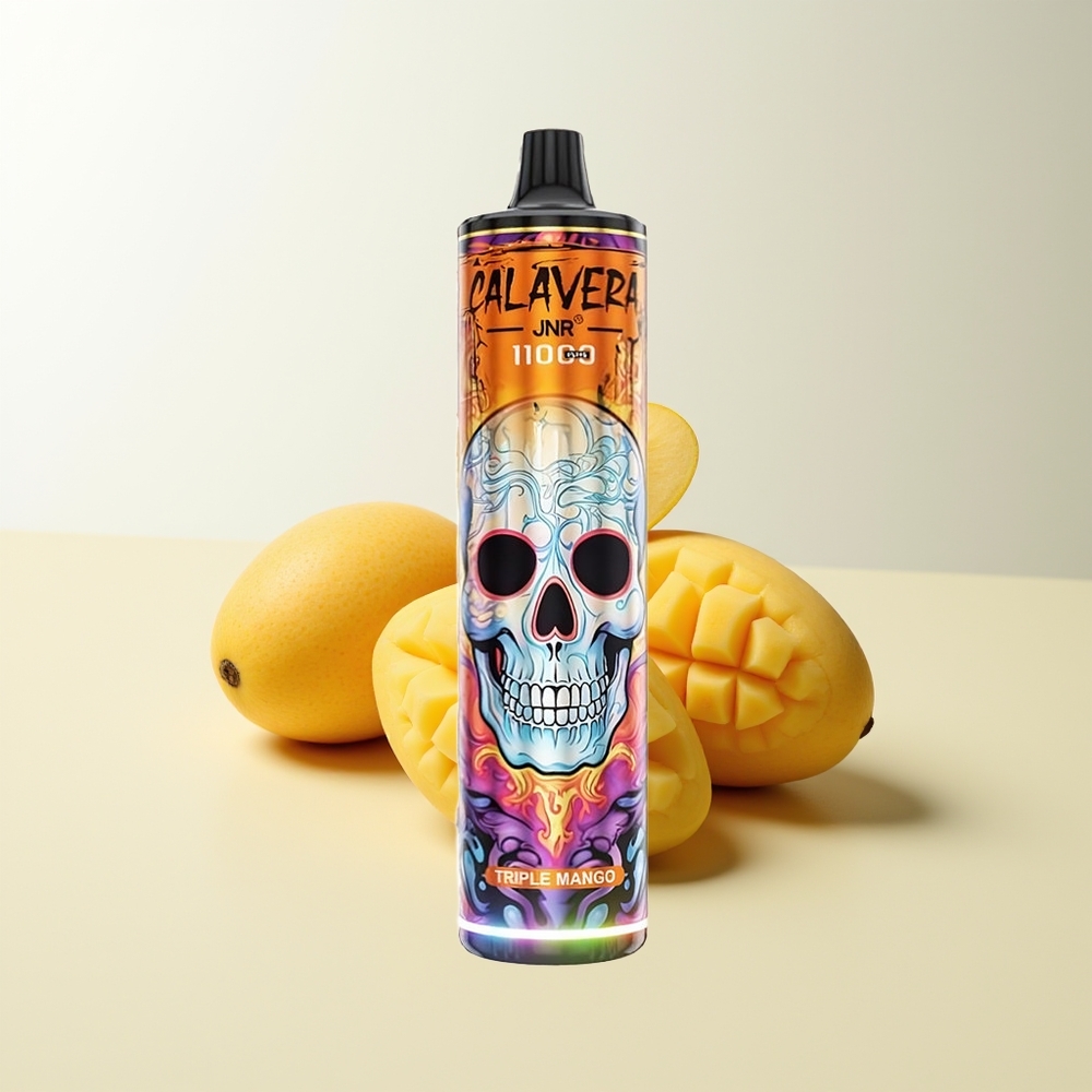 Serbia Wholesale JNR Calavera 11000 Puffs Trostruki Mango Type-C 850mAh 21ml 1.0ohm Mesh 0%2%5% Nicotine
