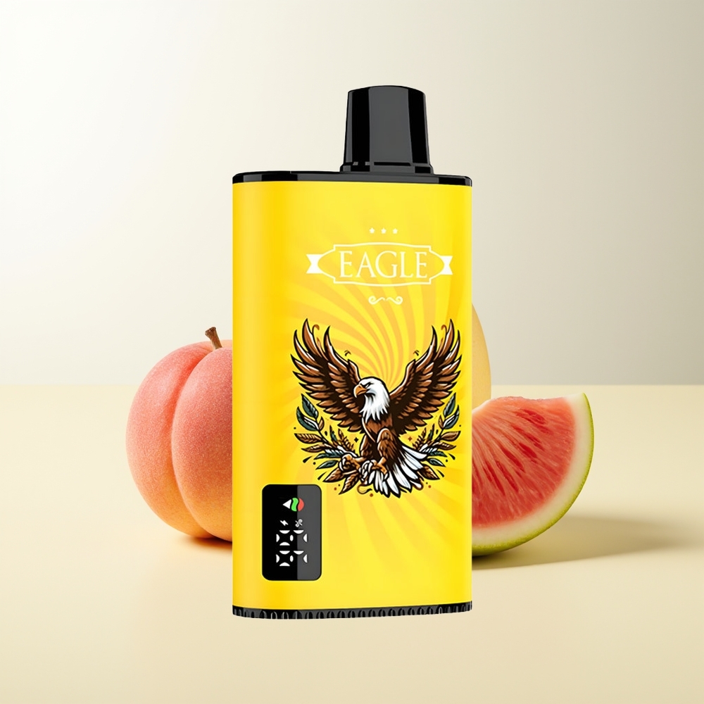Serbia Wholesale JNR EAGLE Smart 23000 Pufova Breskva Mango Lubenica sa Digitalnim Ekranom 1.0ohm Mesh