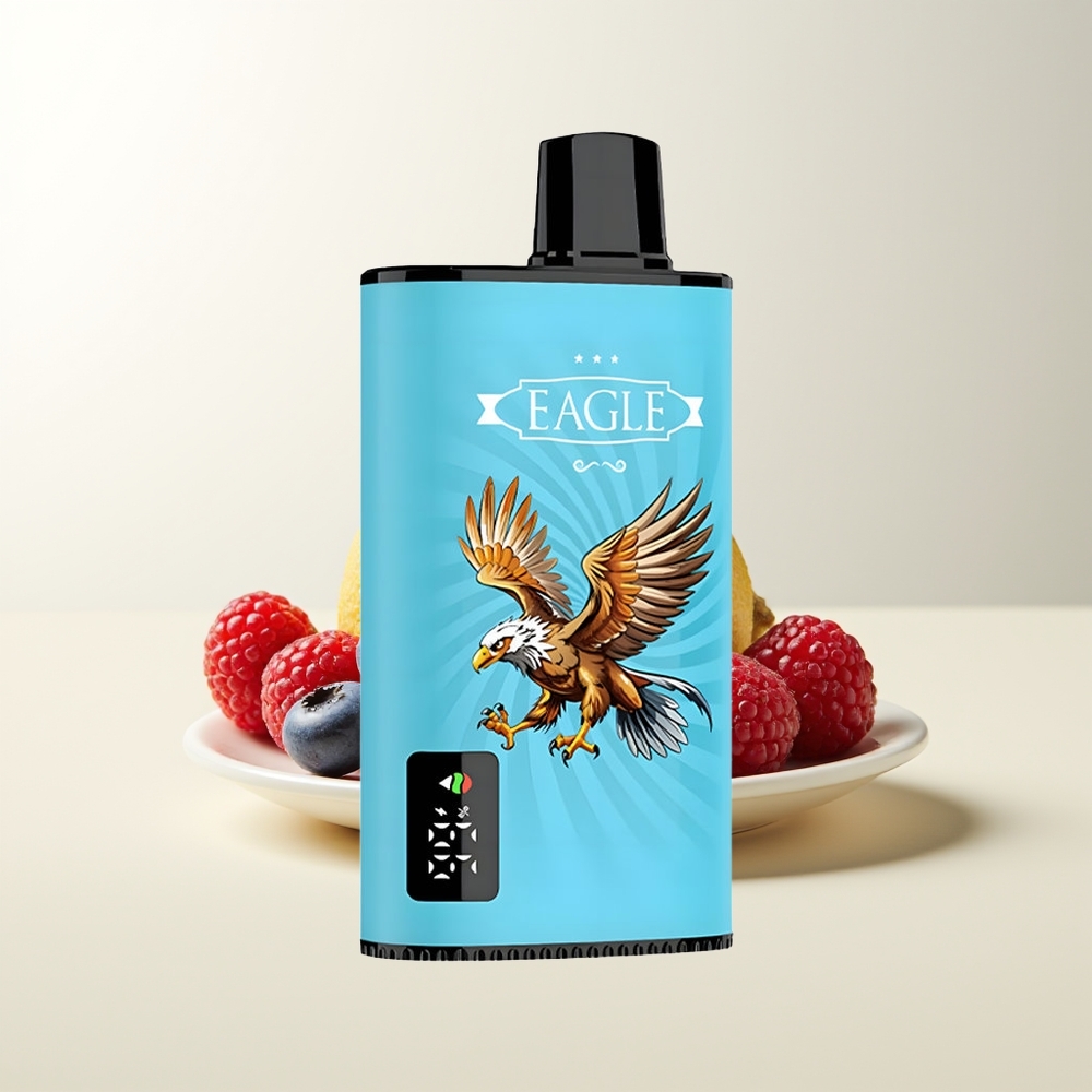 Serbia Wholesale JNR EAGLE Smart 23000 Pufova Digitalni Ekran 1.0ohm Mesh Coil Podesivi Protok Vazduha Borovnica-Kisela Malina
